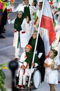 زهرا نعمتی پرچم دار کاروان ایران در المپیک ریو 2016/ عکس:سایت المپیک