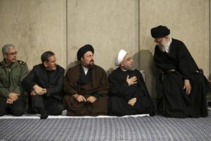 مراسم ترحیم آیت الله هاشمی رفسنجانی در حسینیه امام خمینی