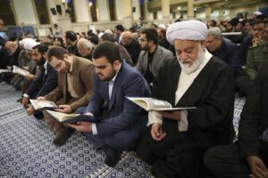 مراسم ترحیم آیت الله هاشمی رفسنجانی در حسینیه امام خمینی